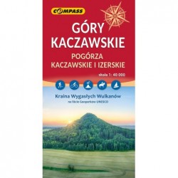 Góry Kaczawskie. Mapa...