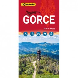 Gorce. Mapa turystyczna w...
