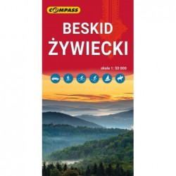 Beskid Żywiecki. Mapa...
