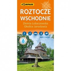 Roztocze Wschodnie. Mapa...