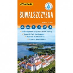 Suwalszczyzna. Mapa...
