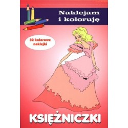 Księżniczki. Naklejam i...