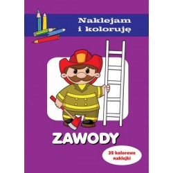 Zawody. Naklejam i koloruję