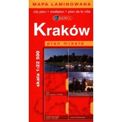 Kraków. Plan miasta w skali...