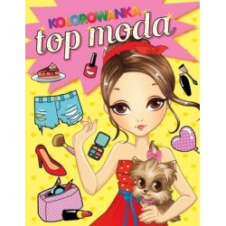 Top moda Mam styl. Kolorowanka