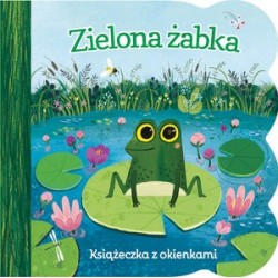 Zielona żabka. Książeczka z...