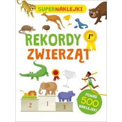 Supernaklejki Rekordy zwierząt