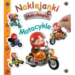 Naklejanki. Mały chłopiec....