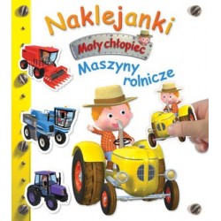 Naklejanki. Mały chłopiec....