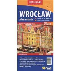 Wrocław. Plan miasta w...