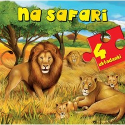Na safari. 4 układanki