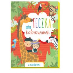 Teczka pełna kolorowanek