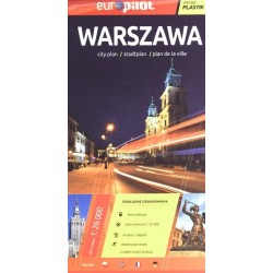 Warszawa. Foliowany plan...
