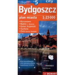 Bydgoszcz. Plan miasta w...