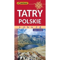 Tatry polskie. Mapa...