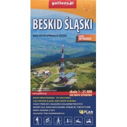 Beskid Śląski. Mapa w skali...